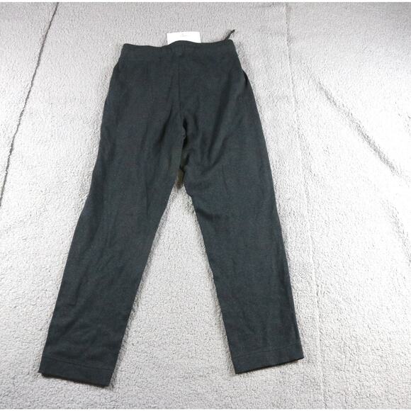 New Pact Organic Pants Womens S Gray Airplane Knit Drawstring Sweatpants Sample - Picture 2 of 6